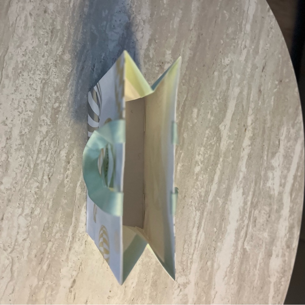 Prada Cream and Gold Party Gift Bag